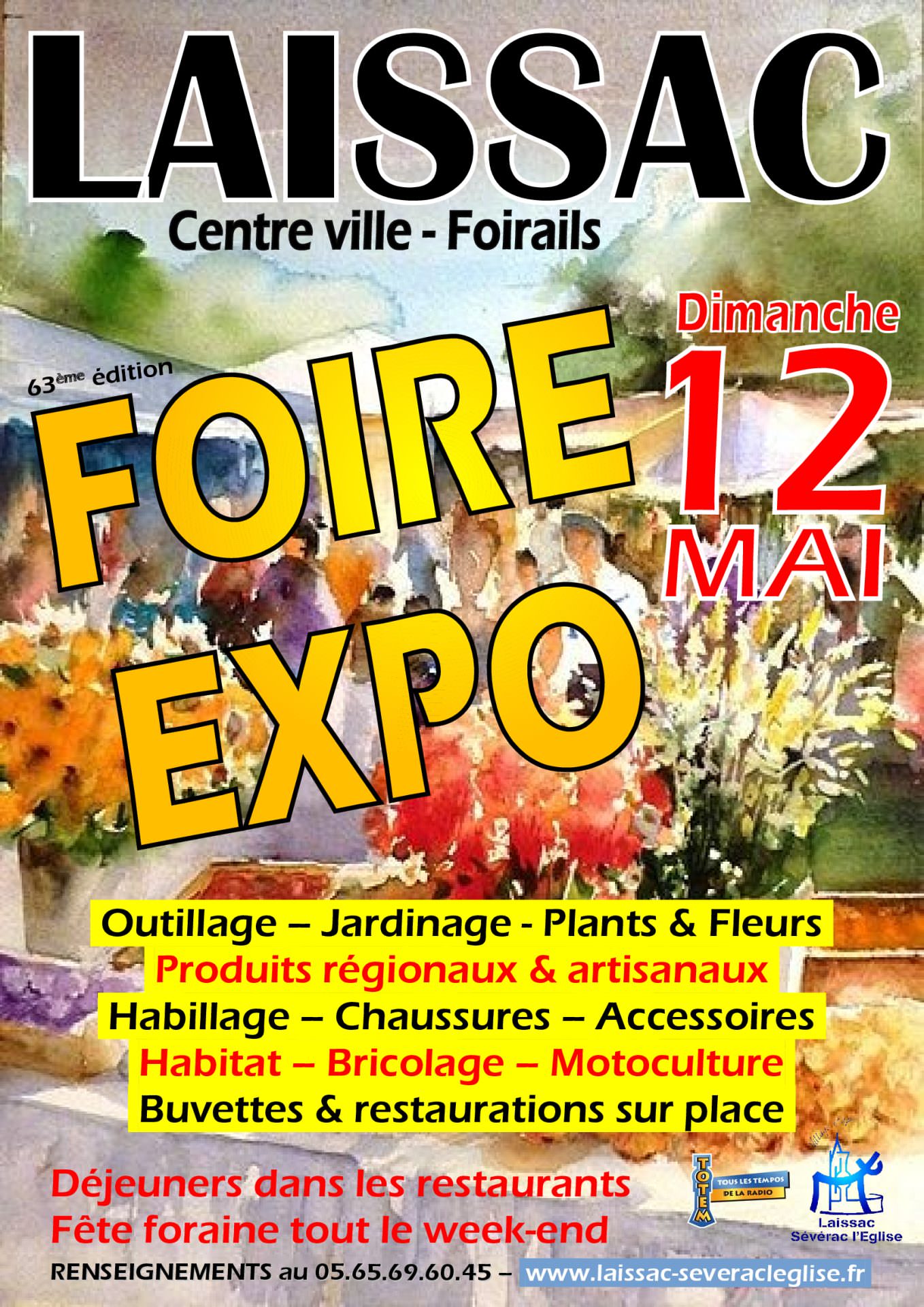 Lire la suite à propos de l’article Foire Expo de Mai