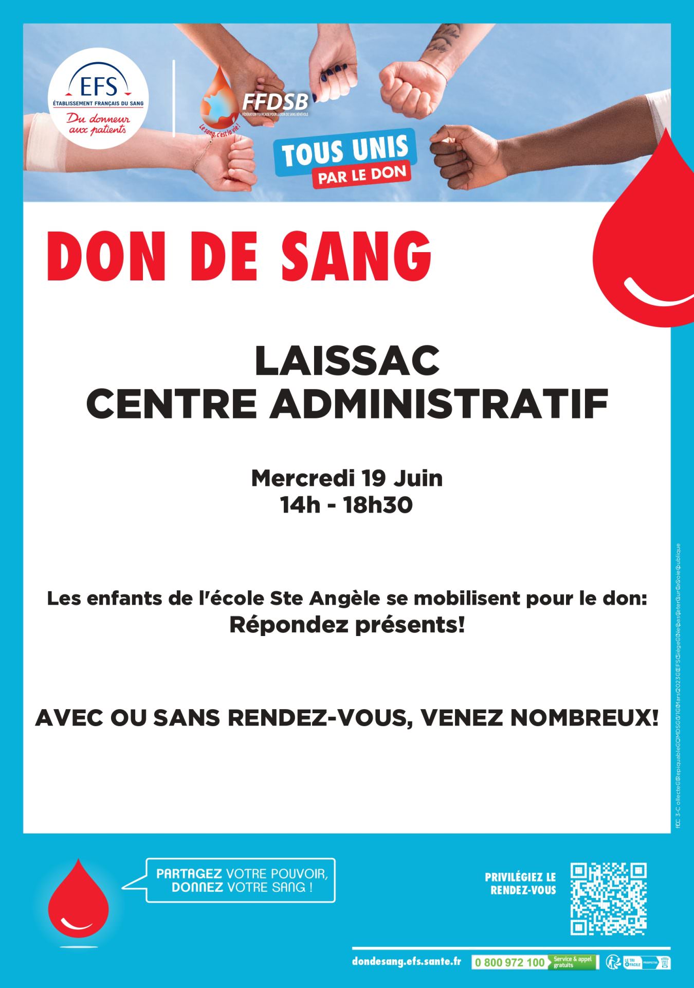 Lire la suite à propos de l’article DON DU SANG