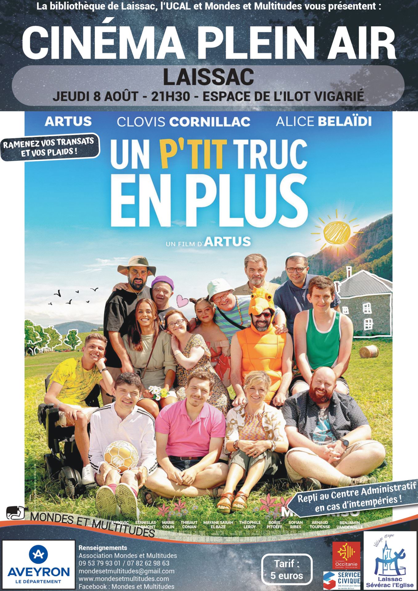Lire la suite à propos de l’article Ciné en plein air