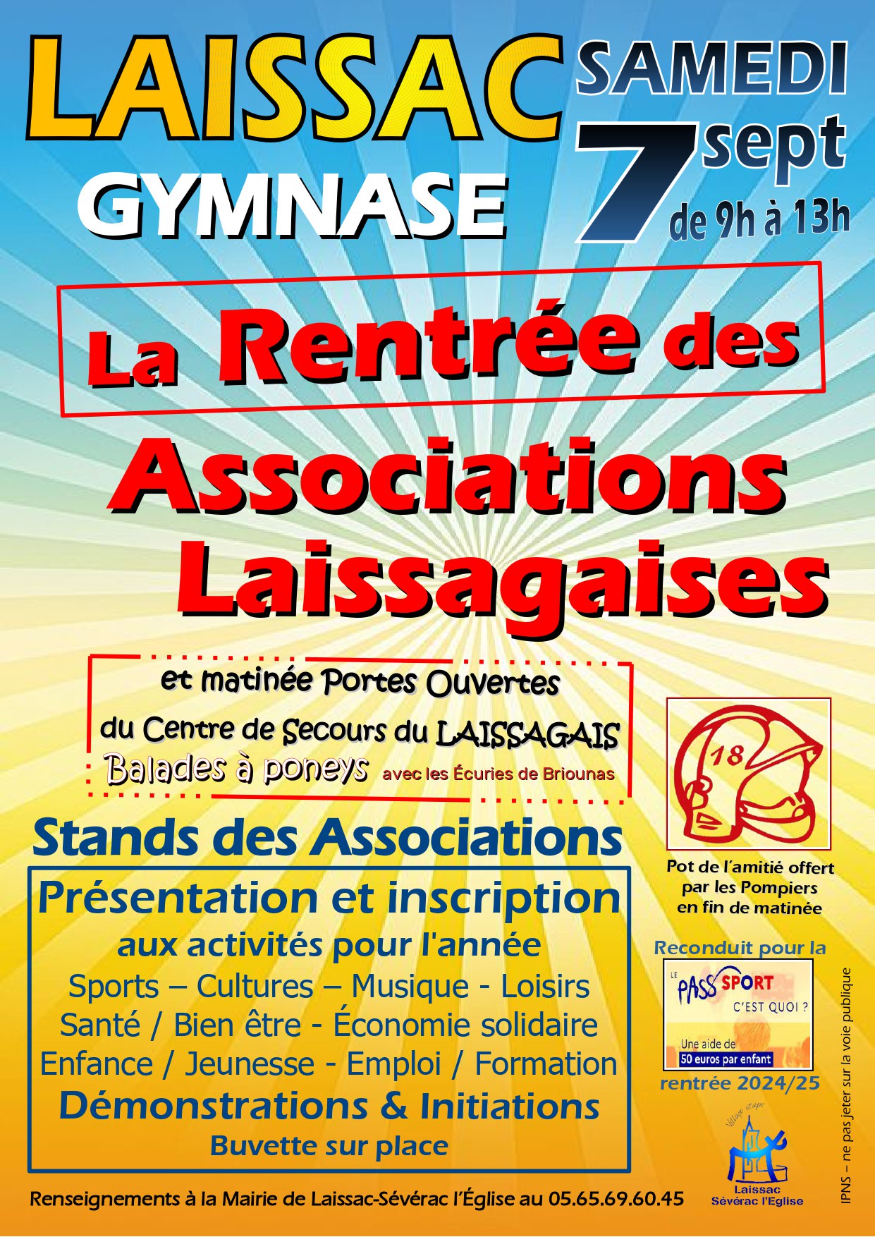 Lire la suite à propos de l’article La rentrée des associations laissagaises