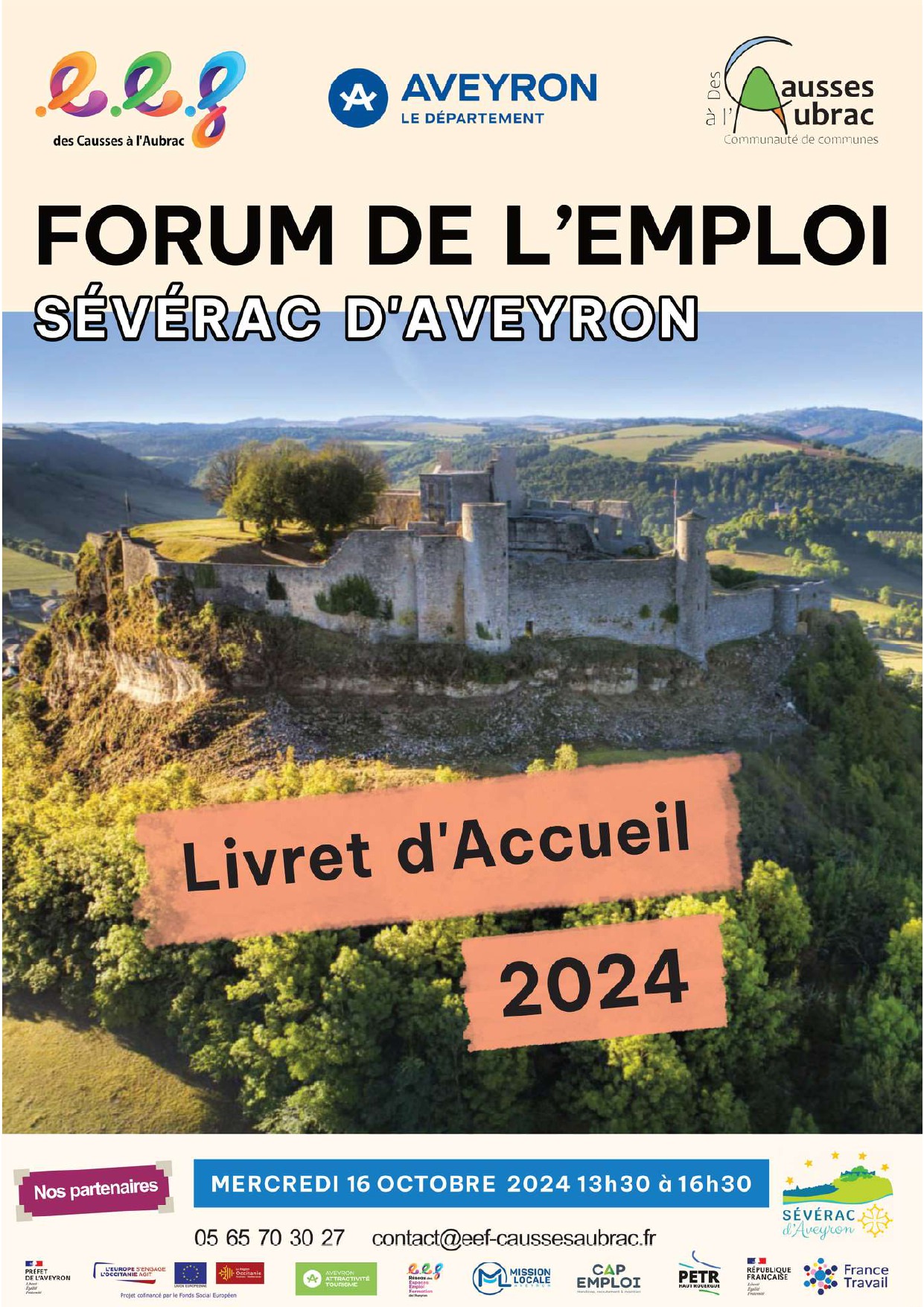 Lire la suite à propos de l’article Offre d’emplois proposées par l’Espace Emploi Formation des Causses à l’Aubrac