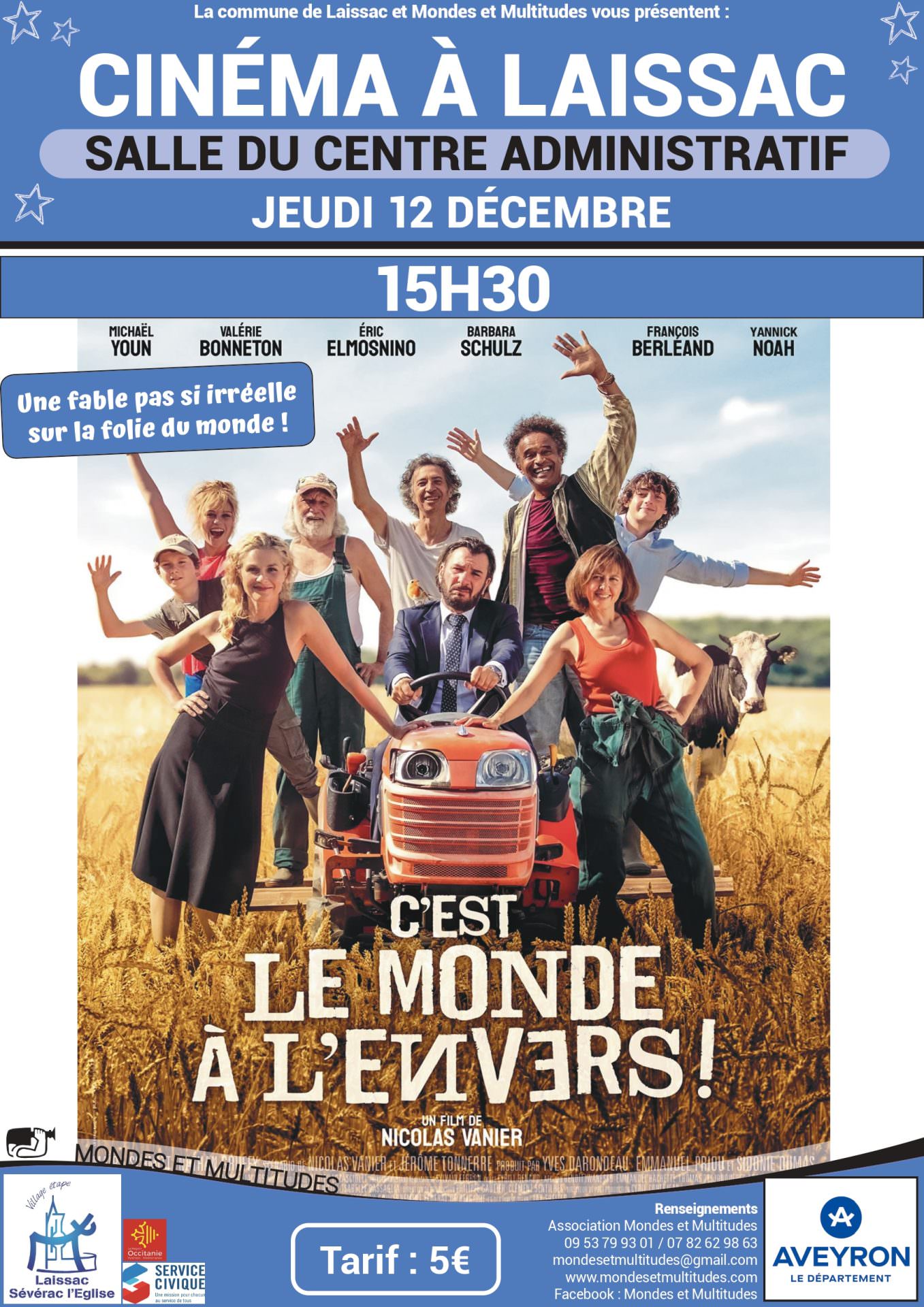 Lire la suite à propos de l’article Ciné à Laissac