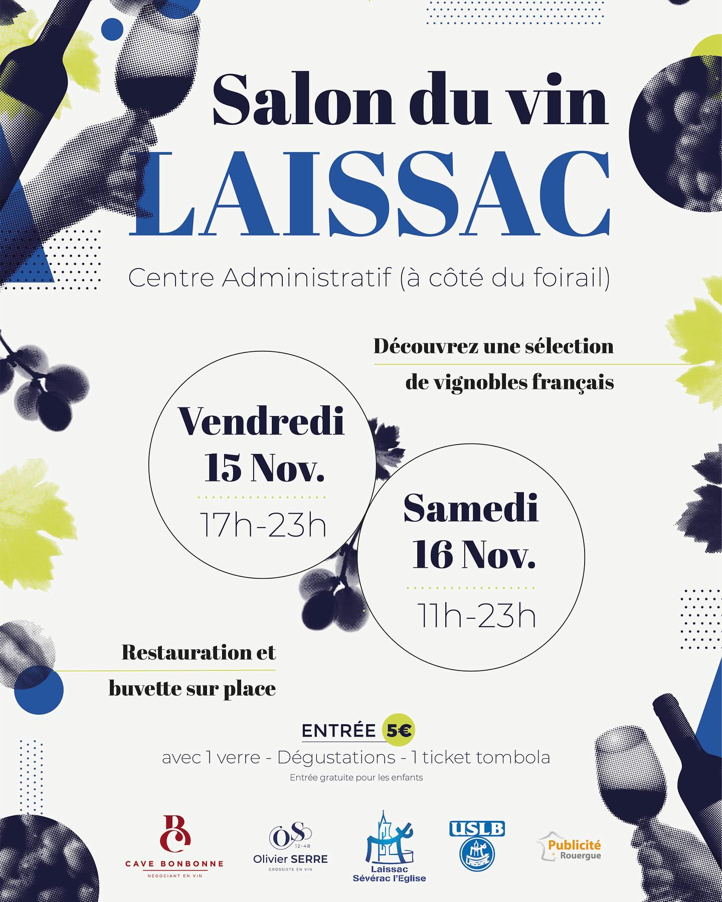 Lire la suite à propos de l’article Salon du vin à Laissac – 2ème édition