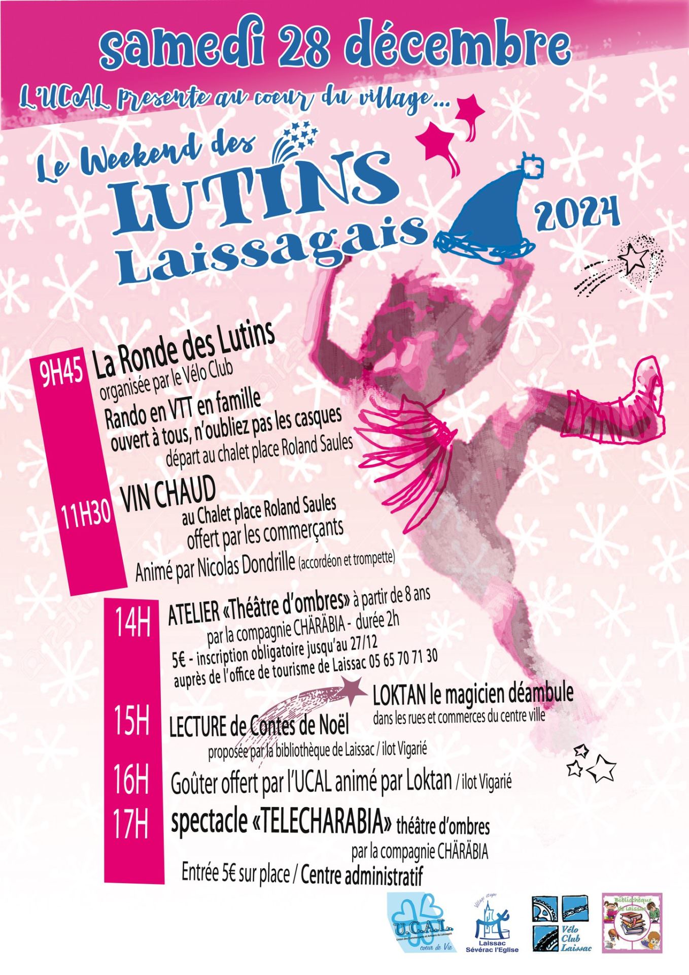 Lire la suite à propos de l’article Les Lutins Laissagais – Animations pour les Fêtes de fin d’année