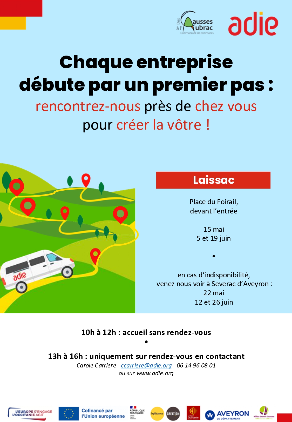 Lire la suite à propos de l’article L’Association pour le Droit à l’Initiative Economique bientôt sur Laissac