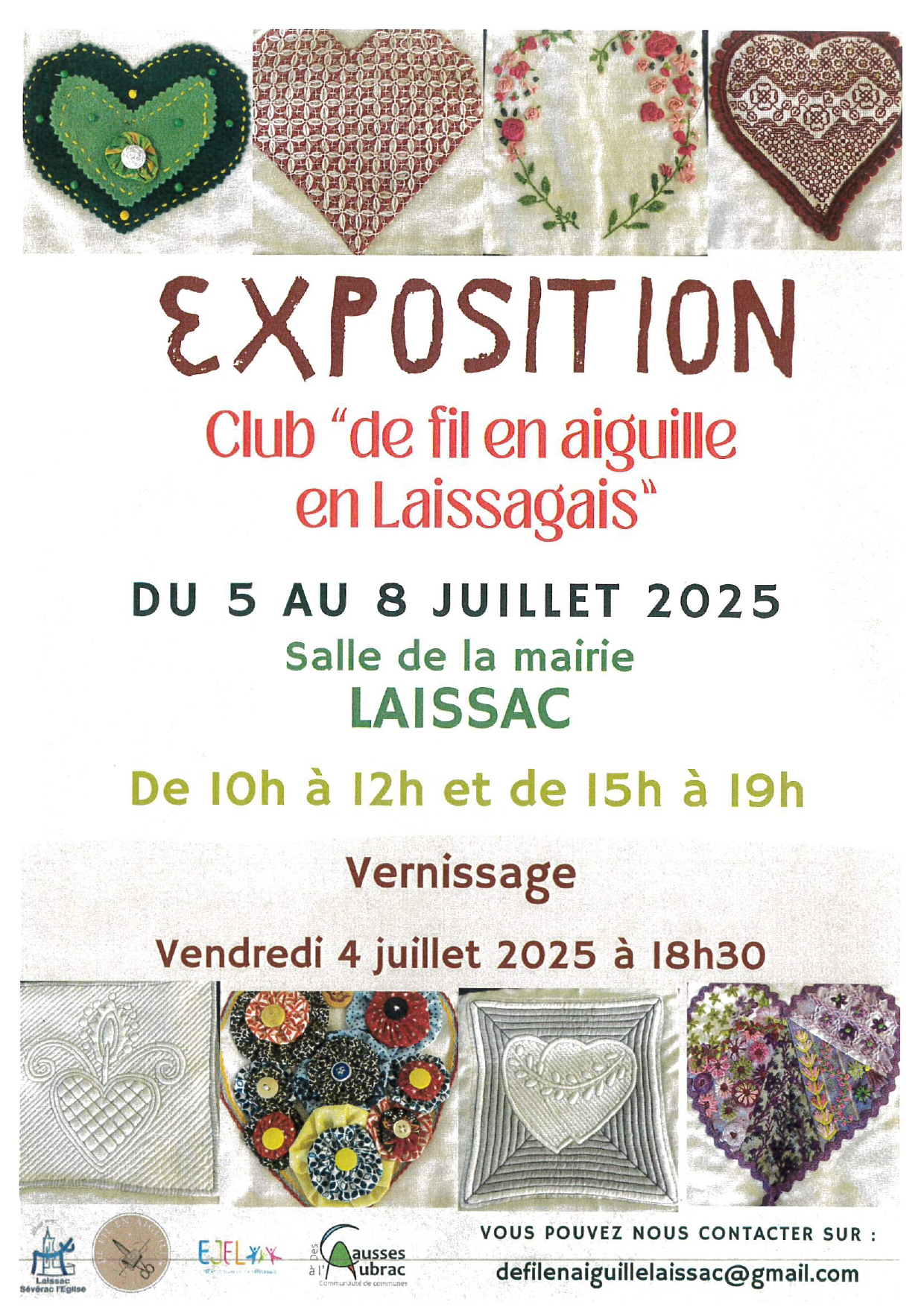 Lire la suite à propos de l’article Expo couture à la mairie
