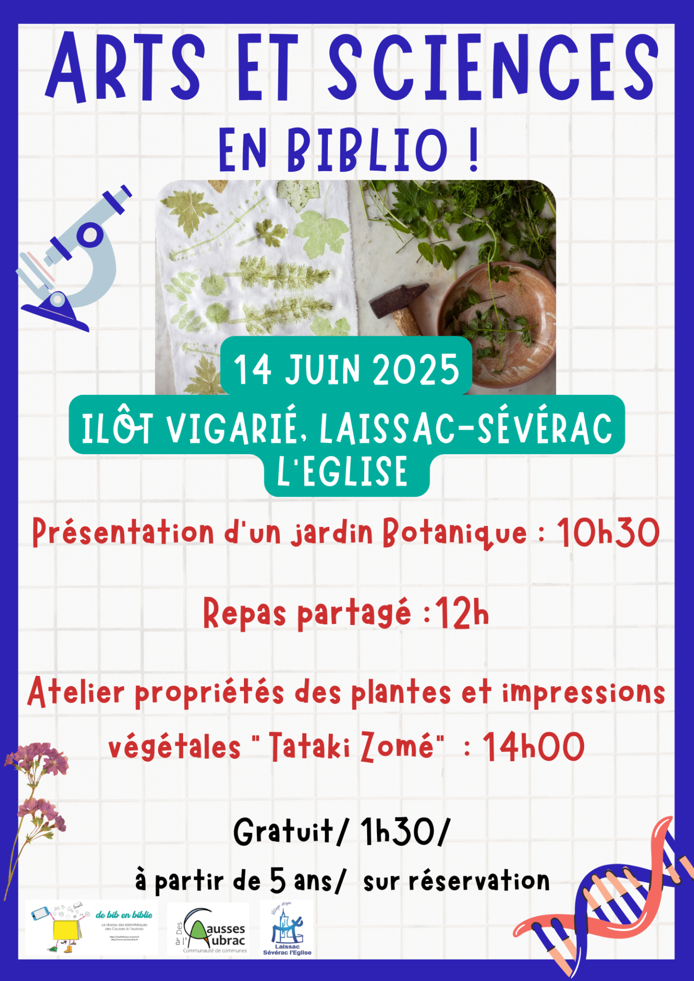 Lire la suite à propos de l’article Animation à la Bibliothèque autour du jardin