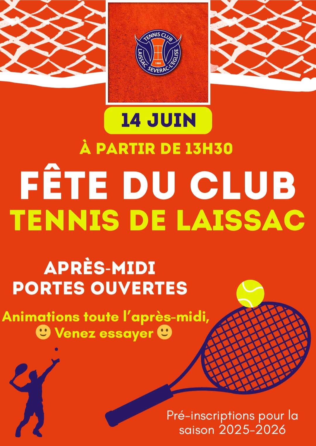 Lire la suite à propos de l’article Faite du tennis, fête du club