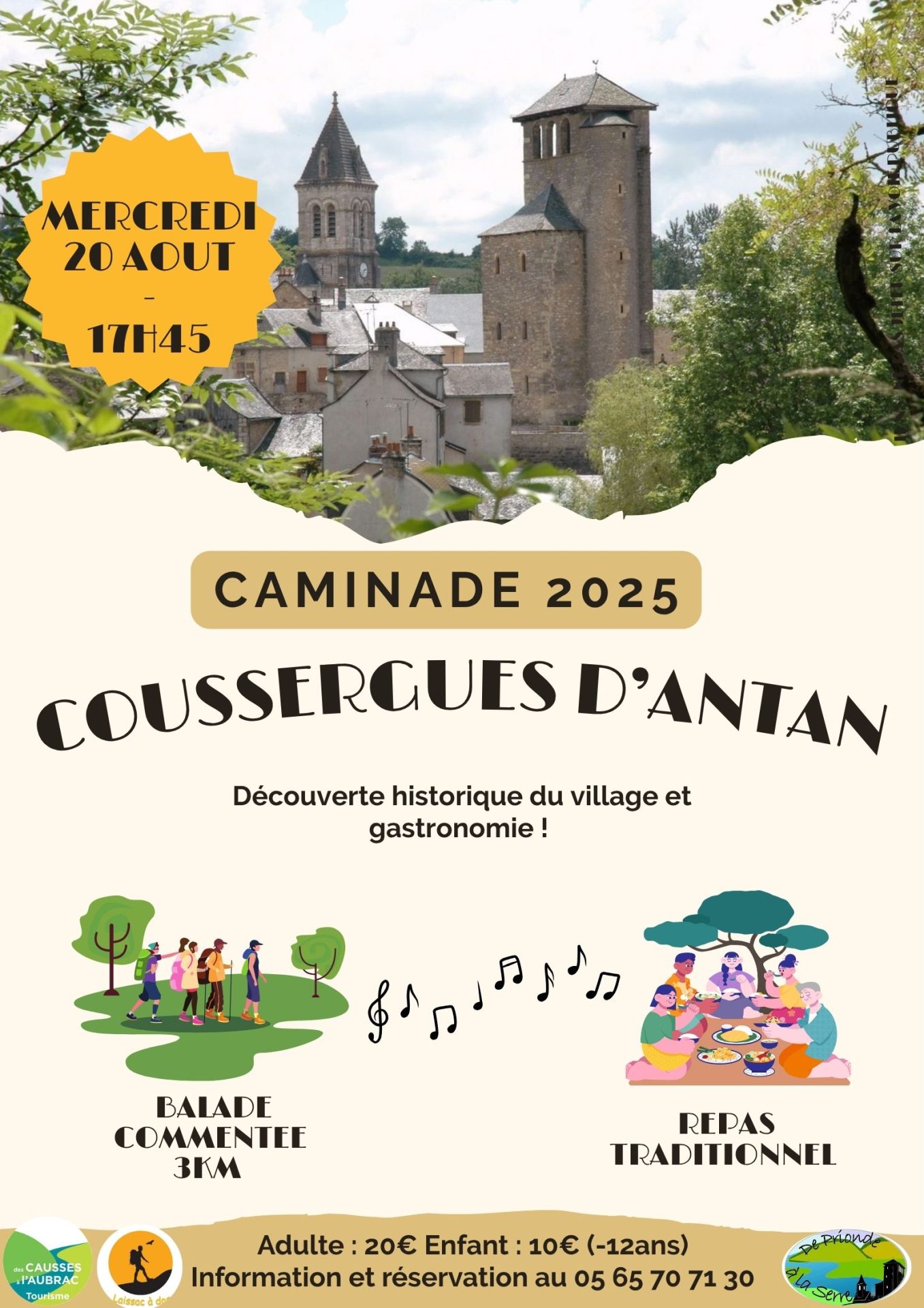 Lire la suite à propos de l’article Caminade à Coussergues