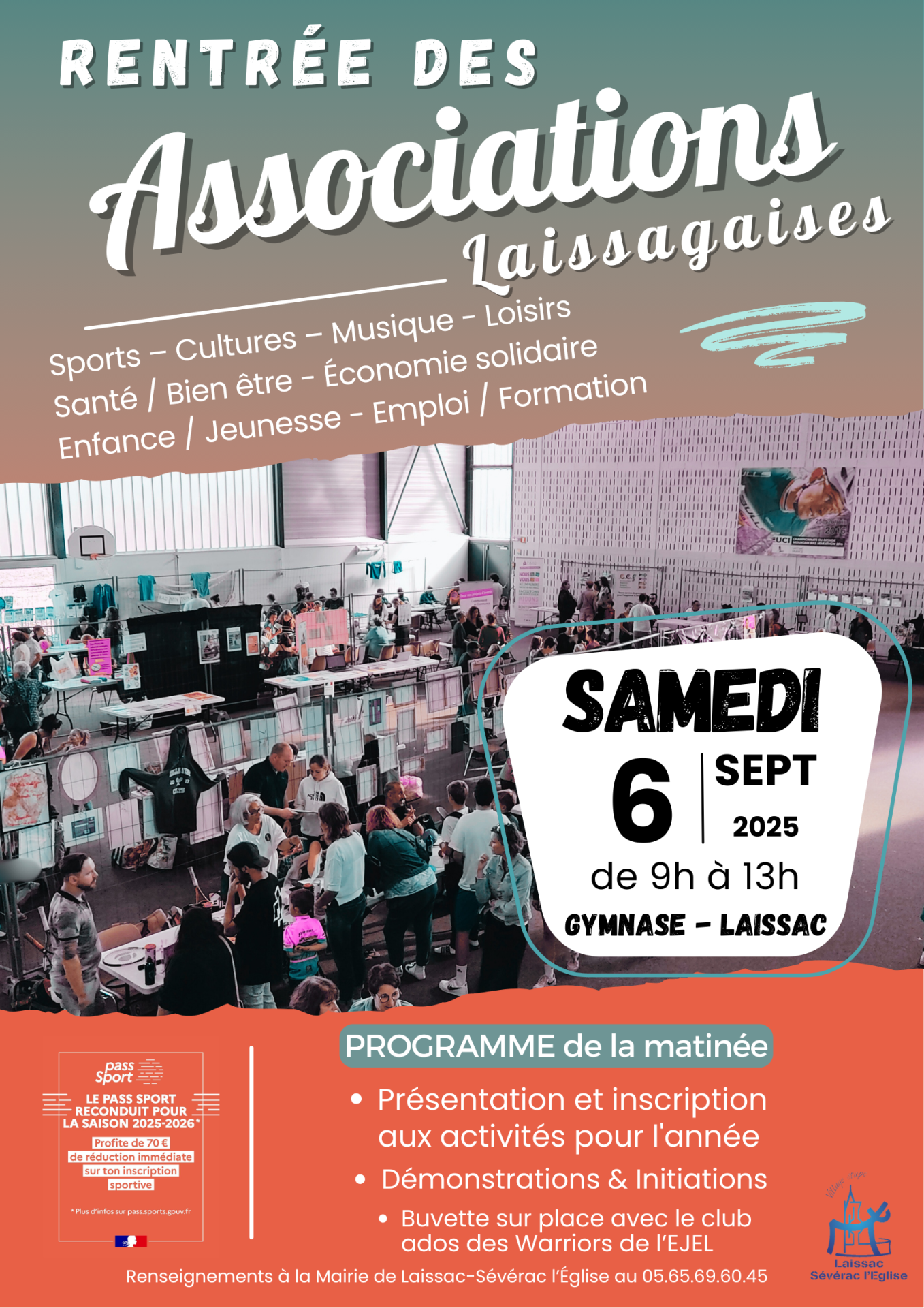 Lire la suite à propos de l’article Rentrée des associations laissagaises