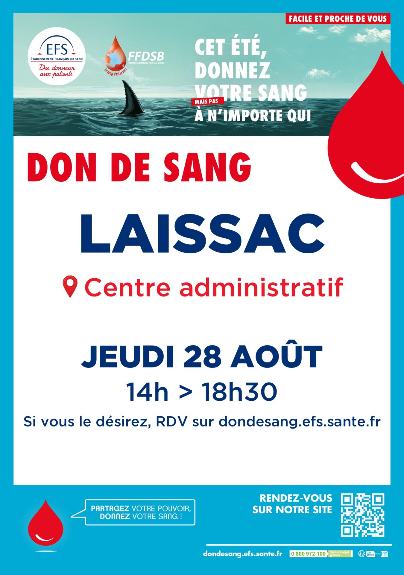 Lire la suite à propos de l’article DON DU SANG
