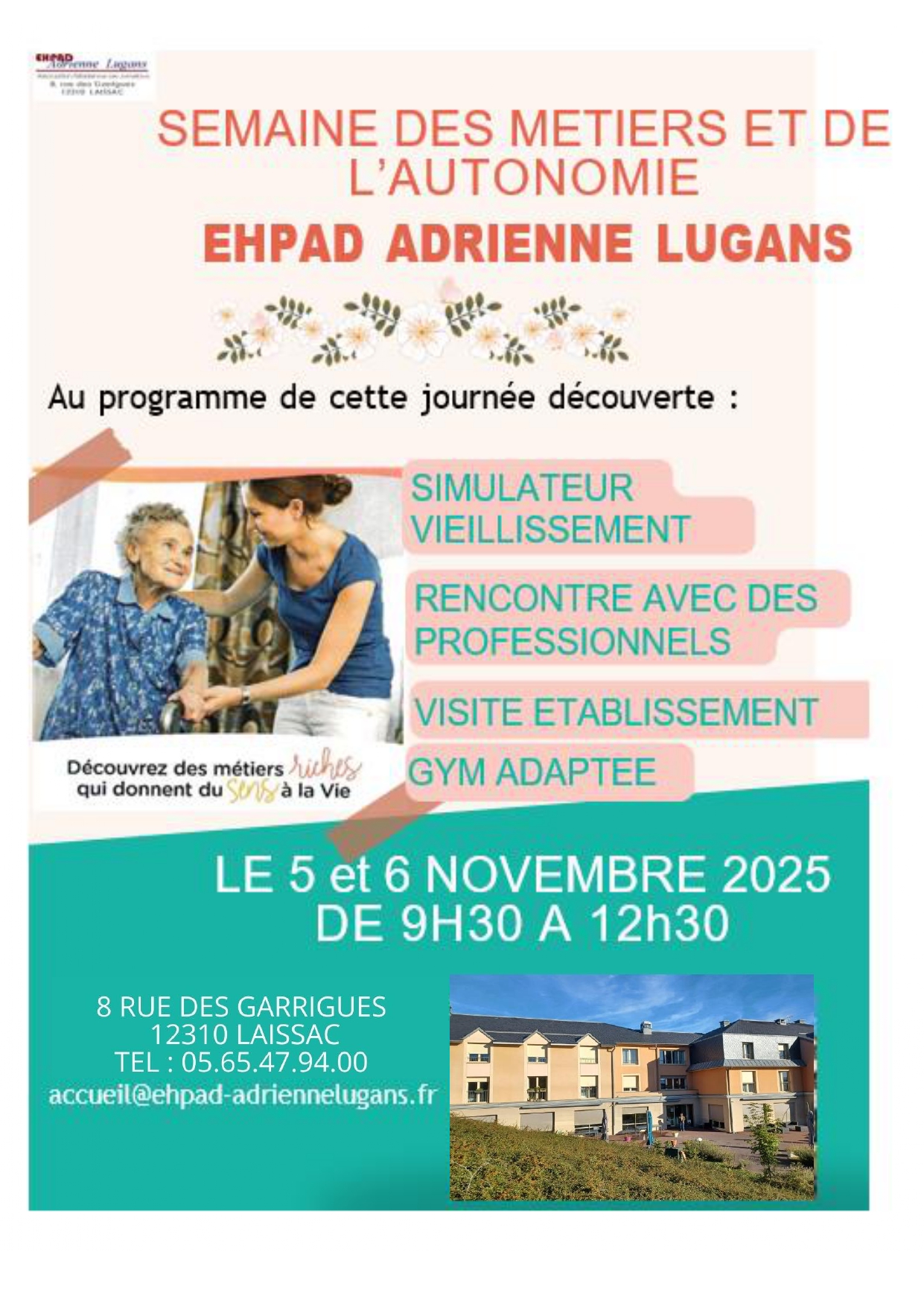 Lire la suite à propos de l’article Portes ouvertes à l’EHPAD de Laissac